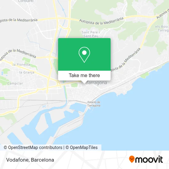 Vodafone map