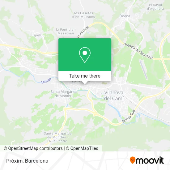 Pròxim map