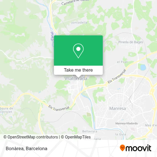 Bonàrea map