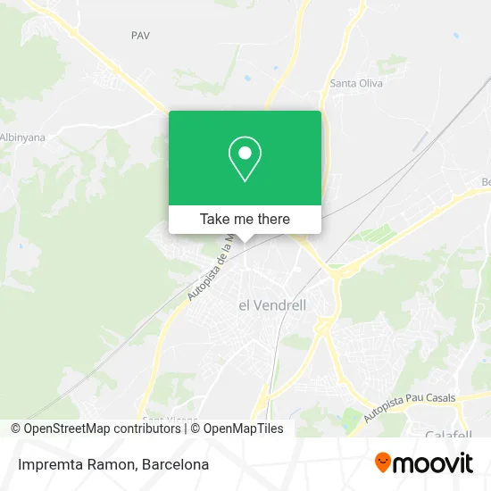 Impremta Ramon map