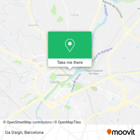 Ga Dsign map