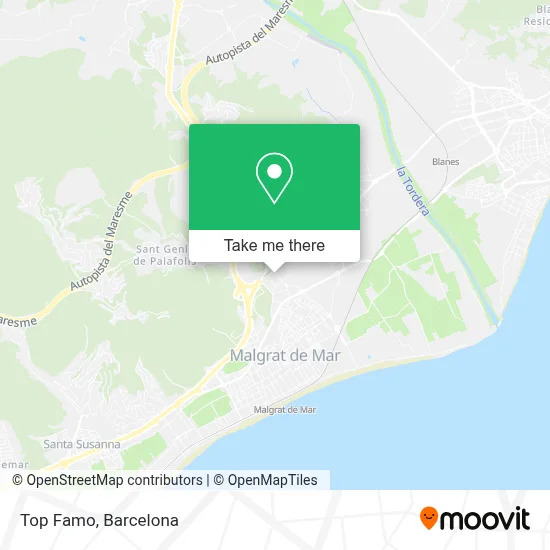 Top Famo map