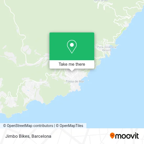 mapa Jimbo Bikes