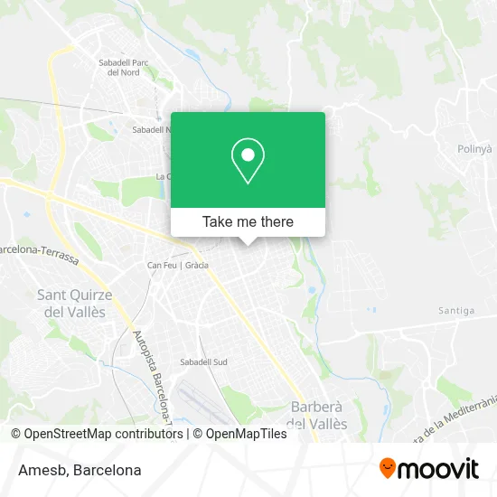 Amesb map