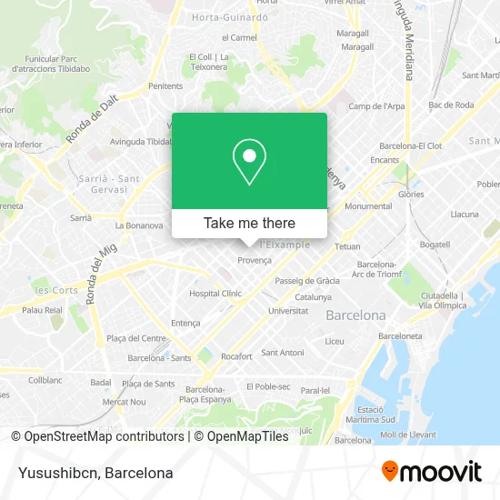 Yusushibcn map