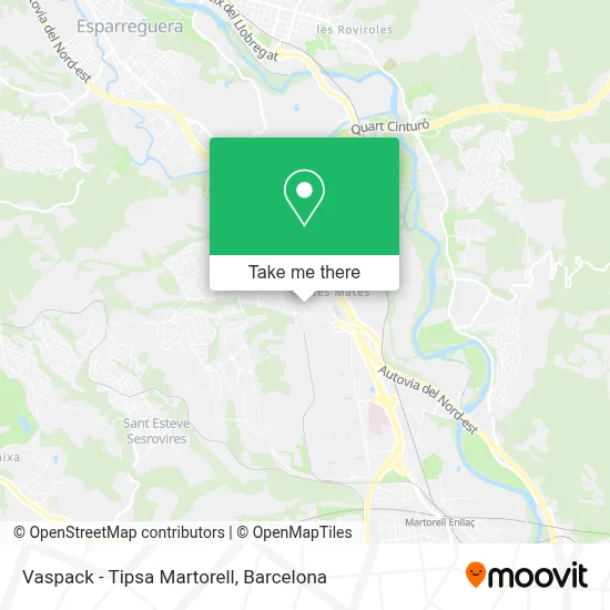 Vaspack - Tipsa Martorell map