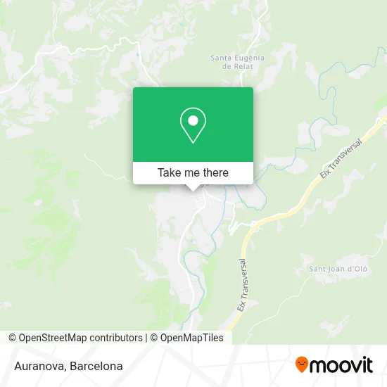 Auranova map