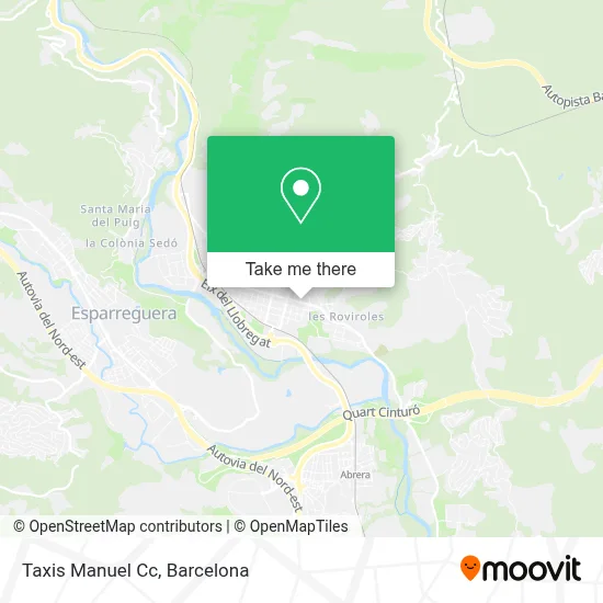 Taxis Manuel Cc map