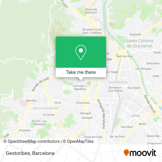 Gestoribes map