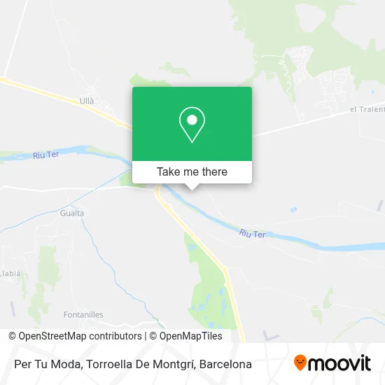 Per Tu Moda, Torroella De Montgrí map
