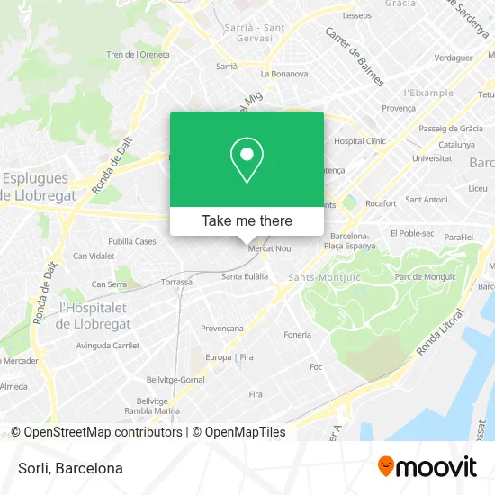 Sorli map