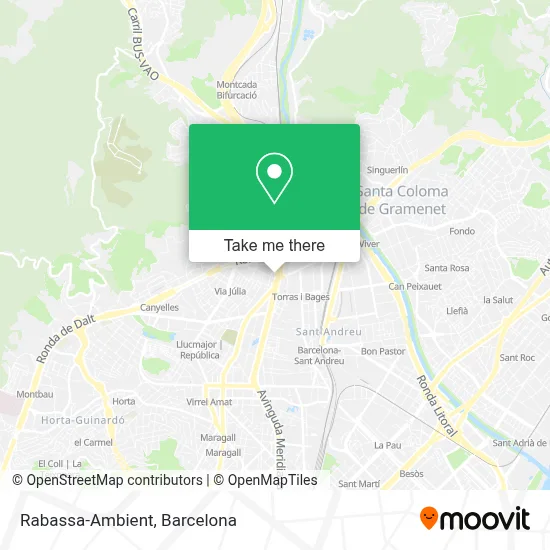 Rabassa-Ambient map