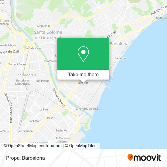 Propa map