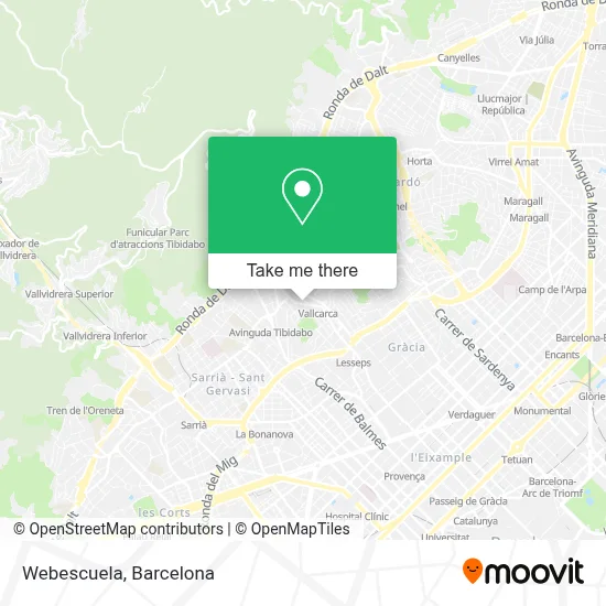 Webescuela map