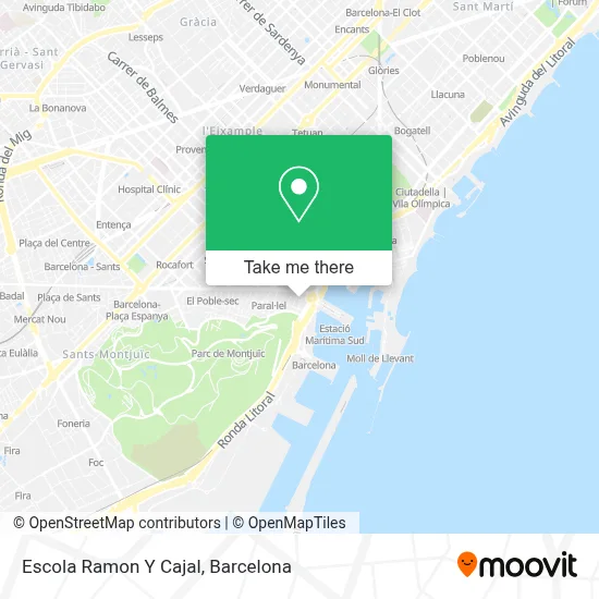 Escola Ramon Y Cajal map