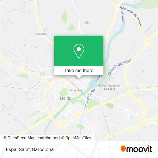 Espai Salut map
