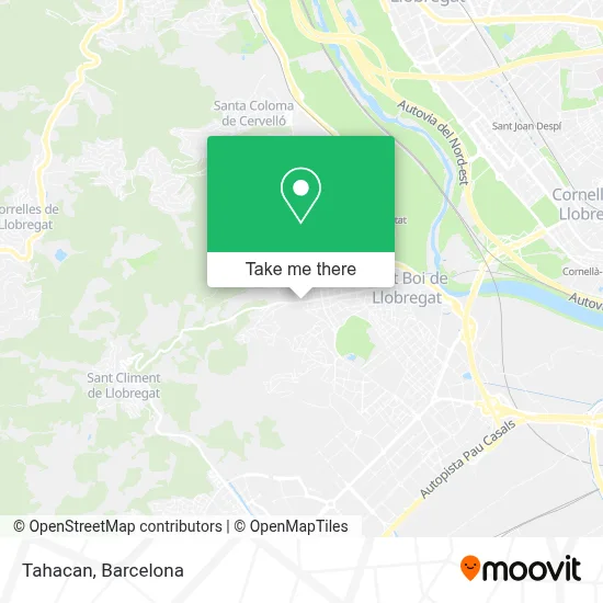 Tahacan map
