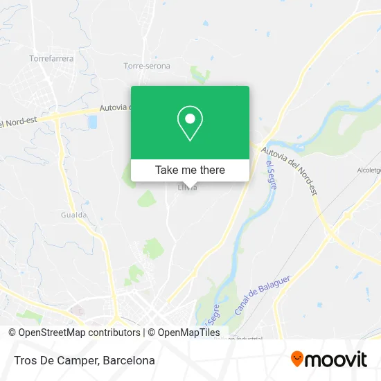 Tros De Camper map