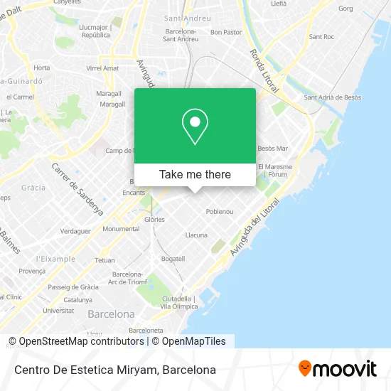 Centro De Estetica Miryam map
