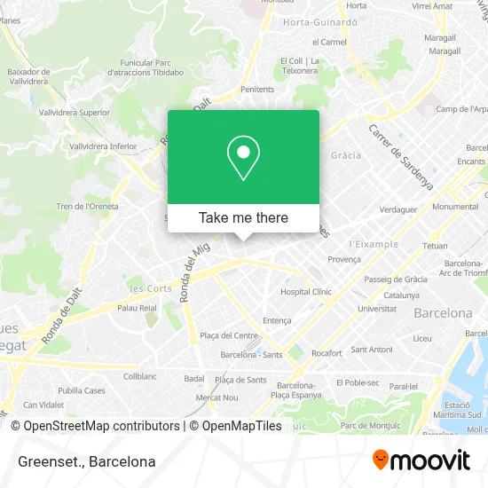 Greenset. map