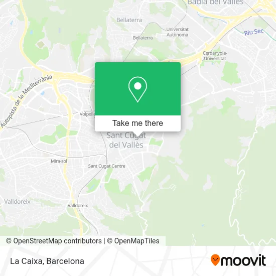 mapa La Caixa