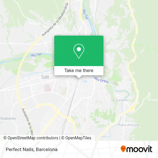 Perfect Nails map