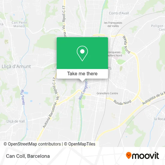 Can Coll map
