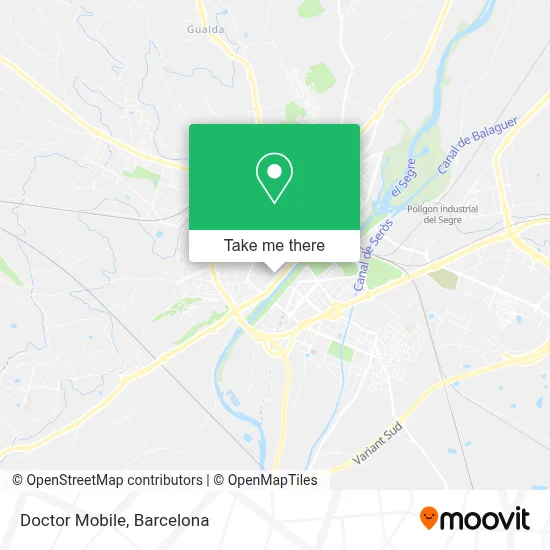 Doctor Mobile map