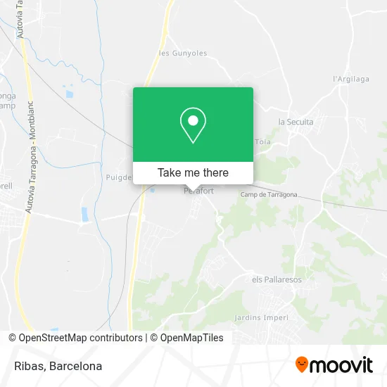 Ribas map