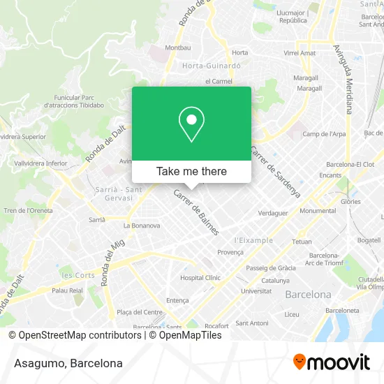 Asagumo map