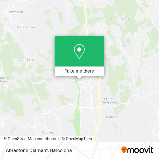 Abrastone Diamant map