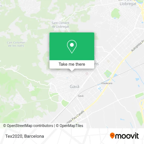 Tex2020 map