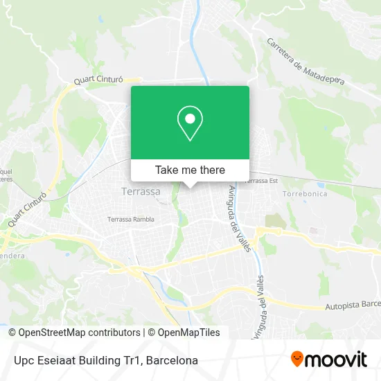 Upc Eseiaat Building Tr1 map