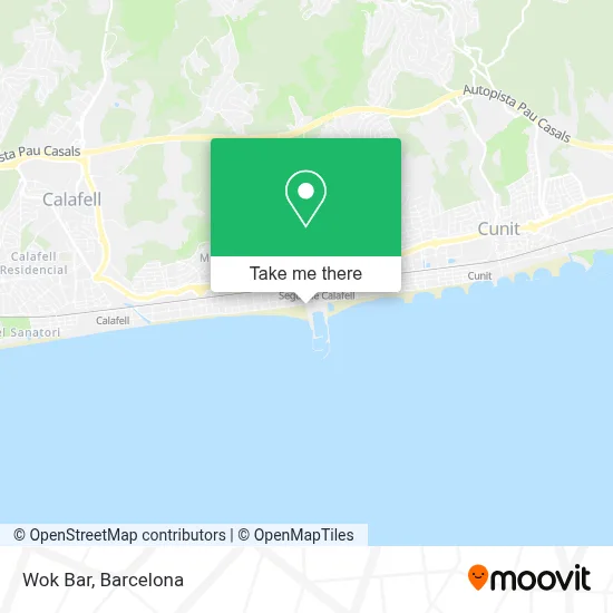 Wok Bar map