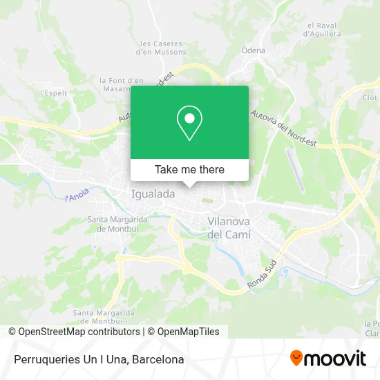 Perruqueries Un I Una map