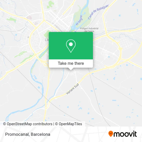 Promocanal map