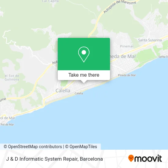 J & D Informatic System Repair map