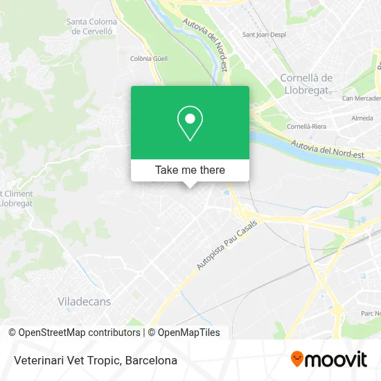 Veterinari Vet Tropic map