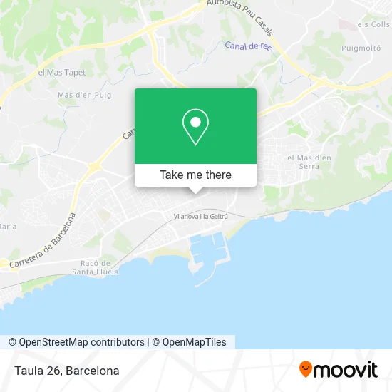 Taula 26 map