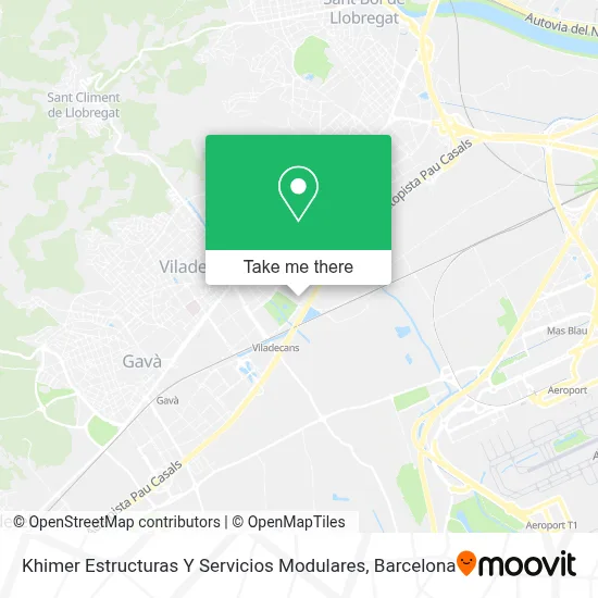 Khimer Estructuras Y Servicios Modulares map