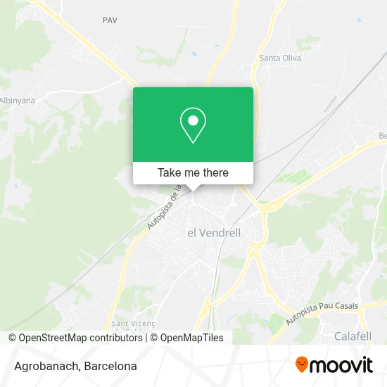 Agrobanach map