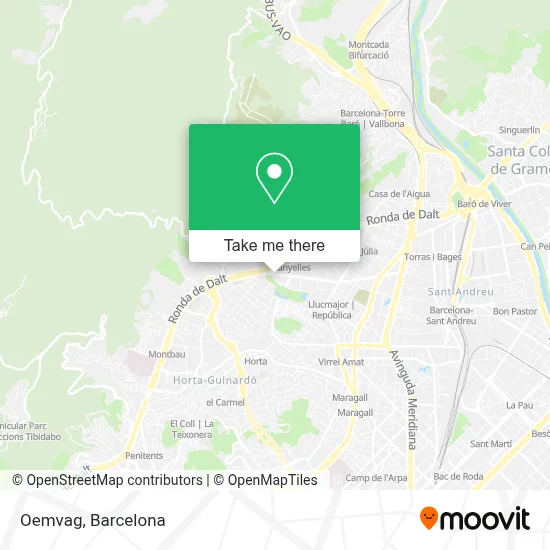 Oemvag map
