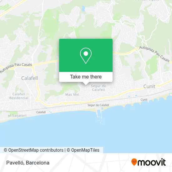 Pavelló map