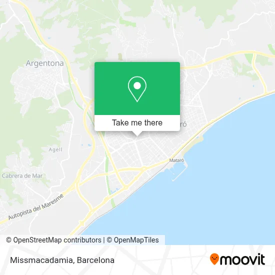 Missmacadamia map