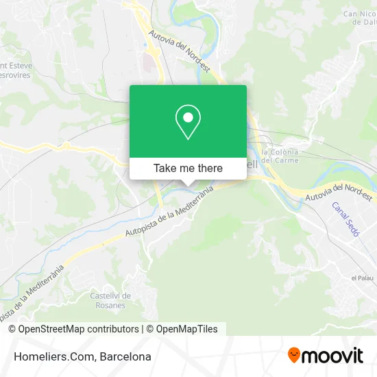 Homeliers.Com map