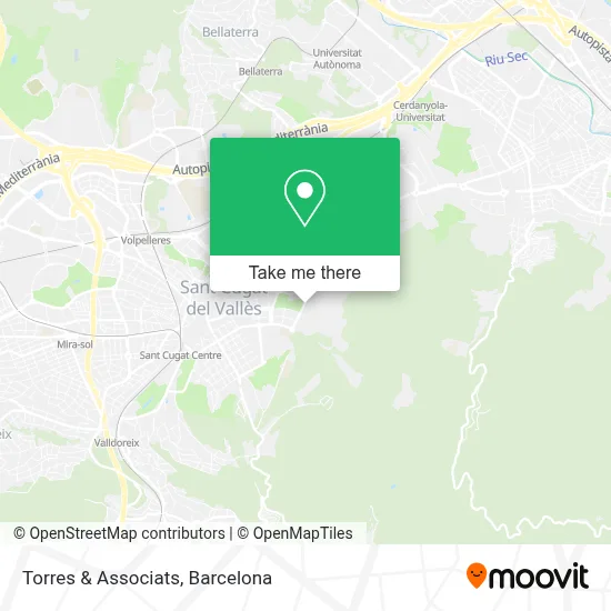 Torres & Associats map
