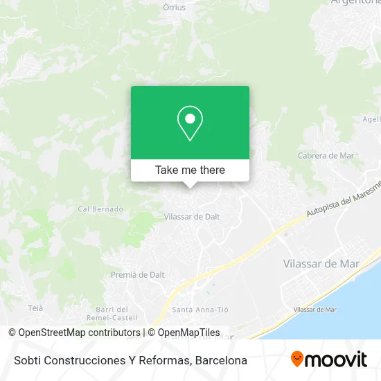 Sobti Construcciones Y Reformas map