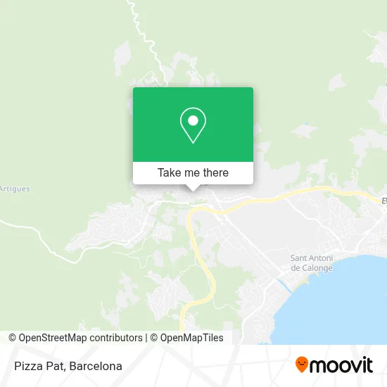 Pizza Pat map