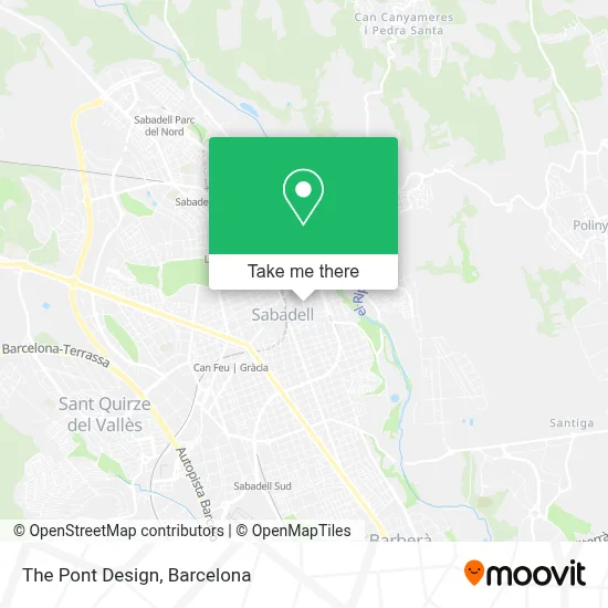 The Pont Design map