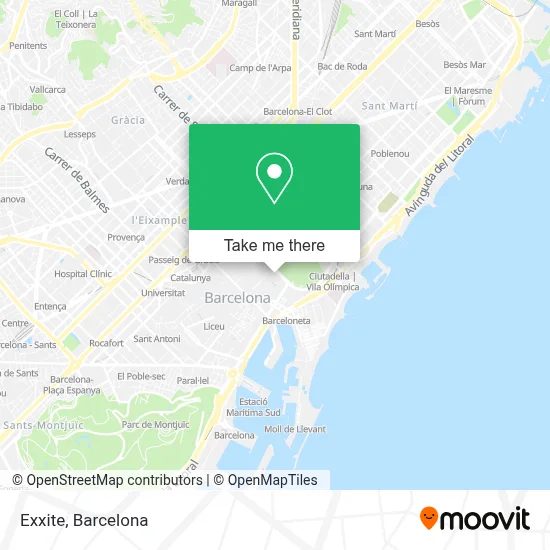 Exxite map